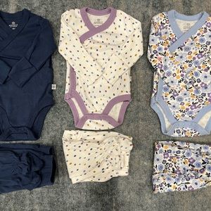NWOT Honest Co Newborn Outfits